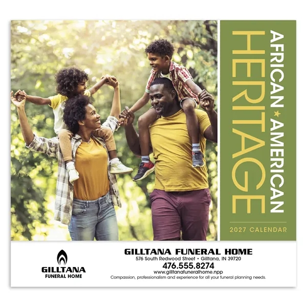 African-American Heritage: Family... from ASI 40480 Koozie Group / Norwood Triumph Calendar
