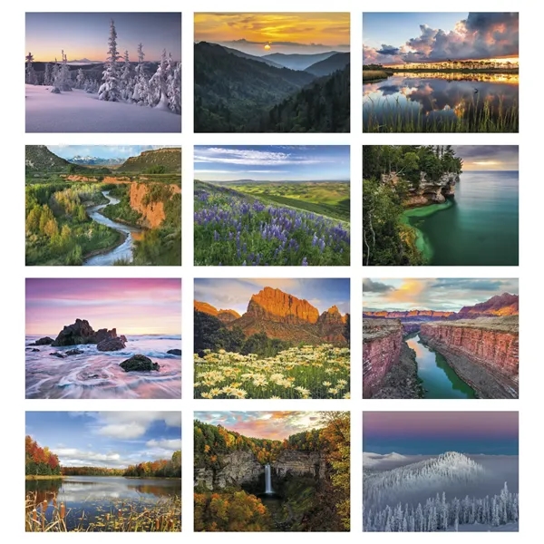 Landscapes of America - Spiral... from ASI 40480 Koozie Group / Norwood Triumph Calendar