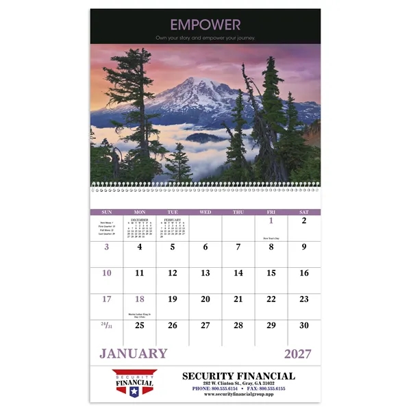 Motivations - Spiral... from ASI 40480 Koozie Group / Norwood Triumph Calendar