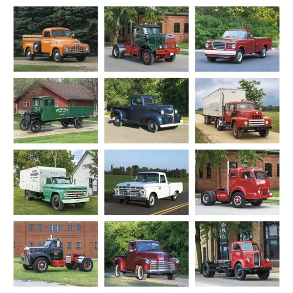 Treasured Trucks - Spiral... from ASI 40480 Koozie Group / Norwood Triumph Calendar
