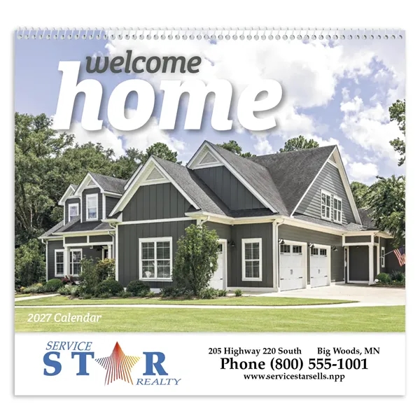 Welcome Home - Spiral... from ASI 40480 Koozie Group / Norwood Triumph Calendar
