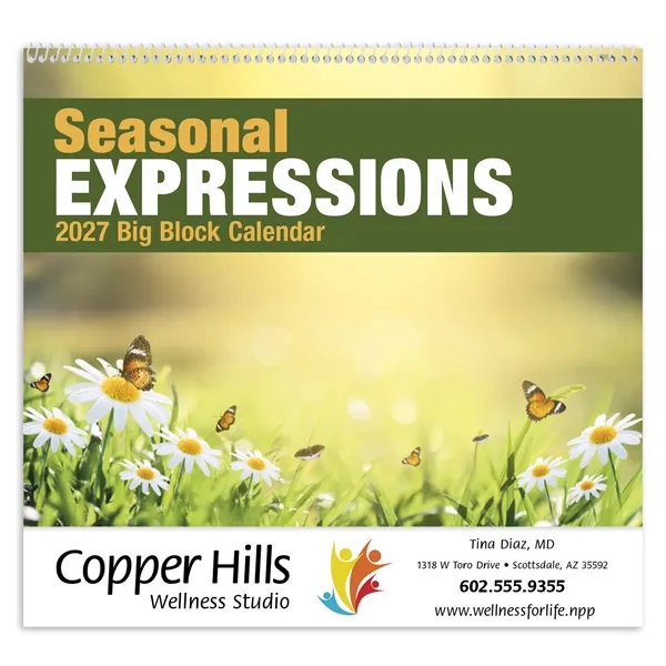Seasonal Expressions Big Block... from ASI 40480 Koozie Group