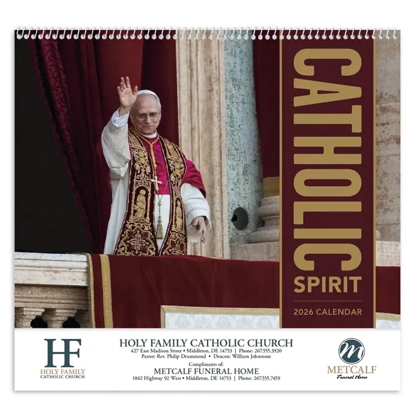 Catholic Spirit... from ASI 40480 Koozie Group / Norwood Triumph Calendar