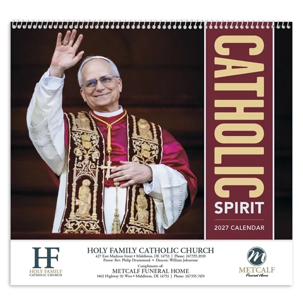 Catholic Spirit... from ASI 40480 Koozie Group / Norwood Triumph Calendar