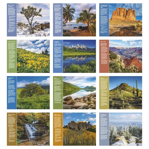 Healthy Living - Spiral... from ASI 40480 Koozie Group / Norwood Triumph Calendar