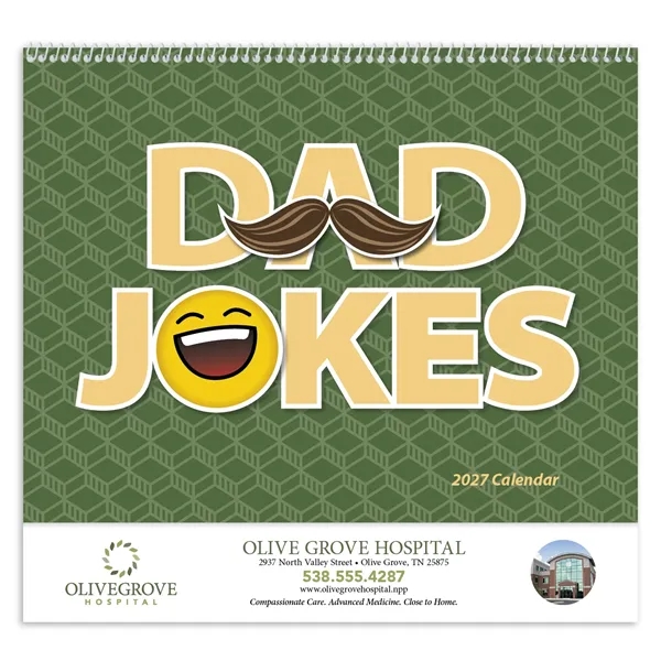 Dad Jokes - Spiral... from ASI 40480 Koozie Group / Norwood Triumph Calendar
