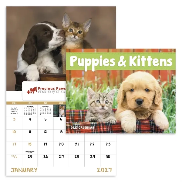 Puppies & Kittens - Window... from ASI 40480 Koozie Group / Norwood Triumph Calendar