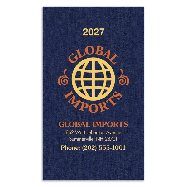 Value Monthly Pocket Planner... from ASI 40480 Koozie Group / Norwood Triumph Calendar