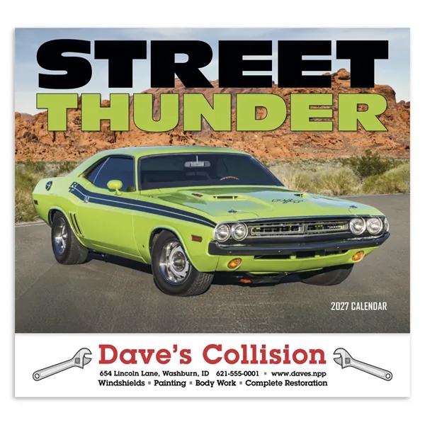 Street Thunder Appointment Calendar - Stapled... from ASI 40480 Koozie Group / HotLine®