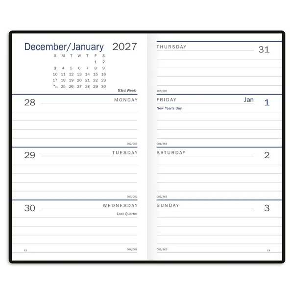 Standard Weekly Pocket Planner... from ASI 40480 Koozie Group / Norwood Triumph Calendar