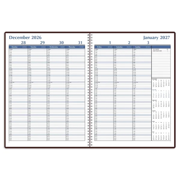 Weekly Time Manager... from ASI 40480 Koozie Group / Norwood Triumph Calendar