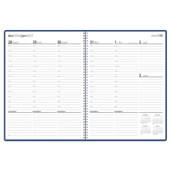 Monthly & Weekly Planner... from ASI 40480 Koozie Group / Norwood Triumph Calendar