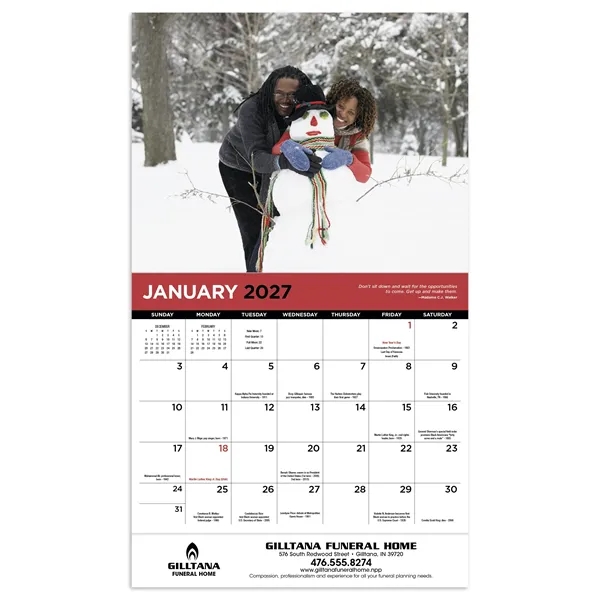 Everyday Celebrations Appointment Calendar - Stapled... from ASI 40480 Koozie Group / HotLine®