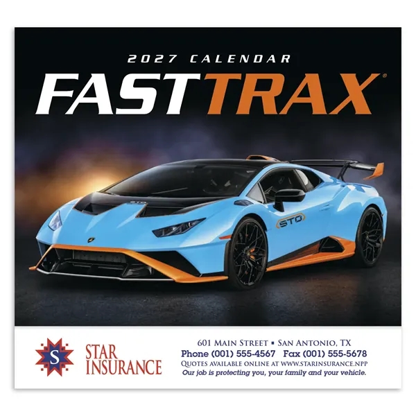 Fast Trax® Appointment Calendar - Stapled... from ASI 40480 Koozie Group / HotLine®