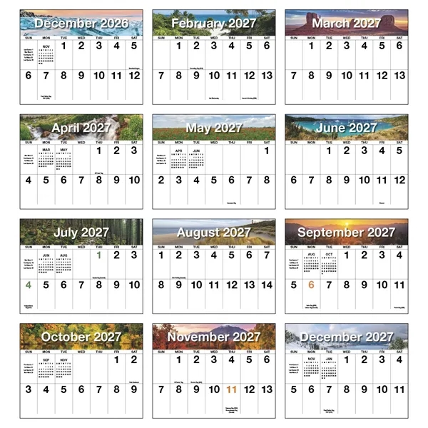 Big Numbers Appointment Calendar - Stapled... from ASI 40480 Koozie Group / HotLine®