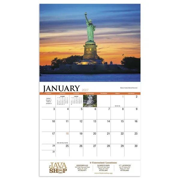 New York Appointment Calendar - Stapled... from ASI 40480 Koozie Group / HotLine®