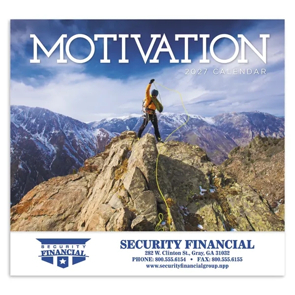 Motivation Appointment Calendar (Motivational Quotes) - S...... from ASI 40480 Koozie Group / HotLine®