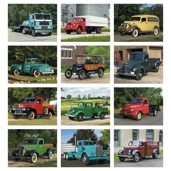 Classic Trucks Appointment Calendar - Stapled... from ASI 40480 Koozie Group / HotLine®