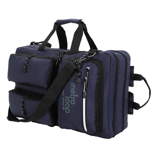 Ripstop Recycled Briefcase Backpack... from ASI 40480 Koozie Group
