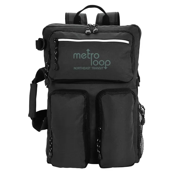 Ripstop Recycled Briefcase Backpack... from ASI 40480 Koozie Group