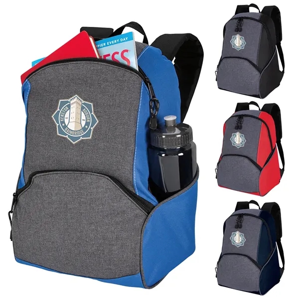 Two-Tone On the Move Backpack... from ASI 40480 Koozie Group