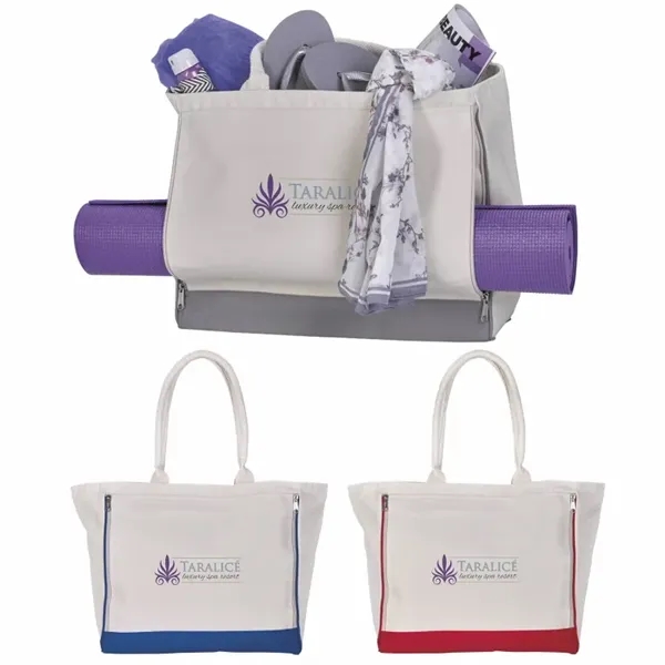 Yoga Retreat Cotton Tote... from ASI 40480 Koozie Group / Atchison by BIC