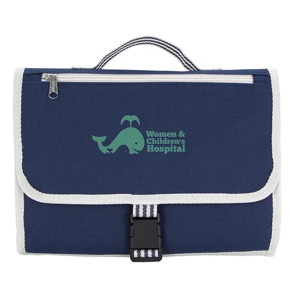 Stripe Diaper Changing Travel Pouch/Mat... from ASI 40480 Koozie Group