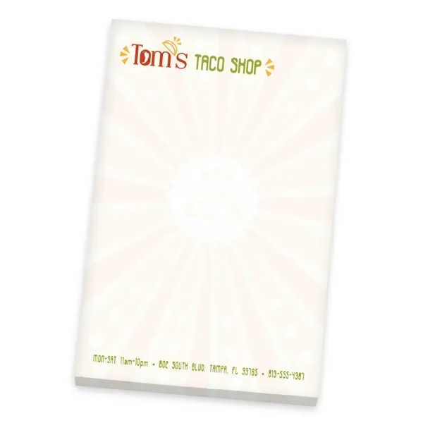 Souvenir® 4" x 6" Scratch Pad, 50 Sheet... from ASI 40480 Koozie Group