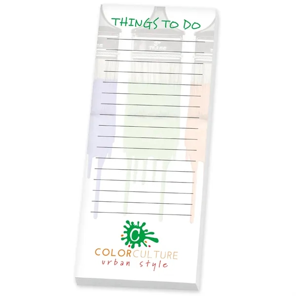 Souvenir® Sticky Note™ 3" x 8" Pad, 25 sheet... from ASI 40480 Koozie Group