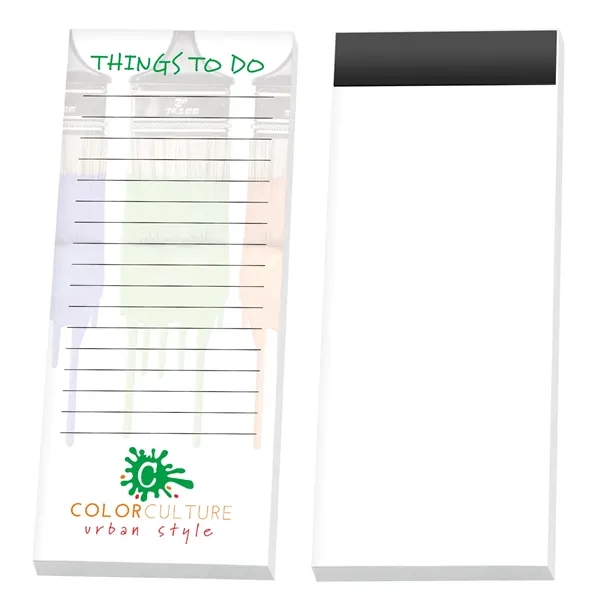 Souvenir® Sticky Note™ 3" x 8" Pad with Magnet, 25 sheet... from ASI 40480 Koozie Group