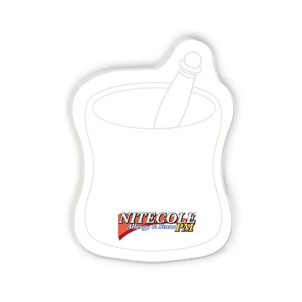 Souvenir® Sticky Note™ 4" x 3" Die Cut Pad, 25 sheet... from ASI 40480 Koozie Group