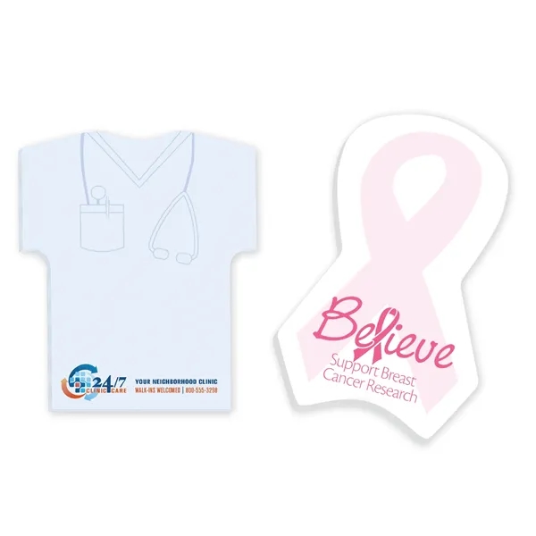 Souvenir® Sticky Note™ 4" x 6" Die Cut Pad, 25 sheet... from ASI 40480 Koozie Group