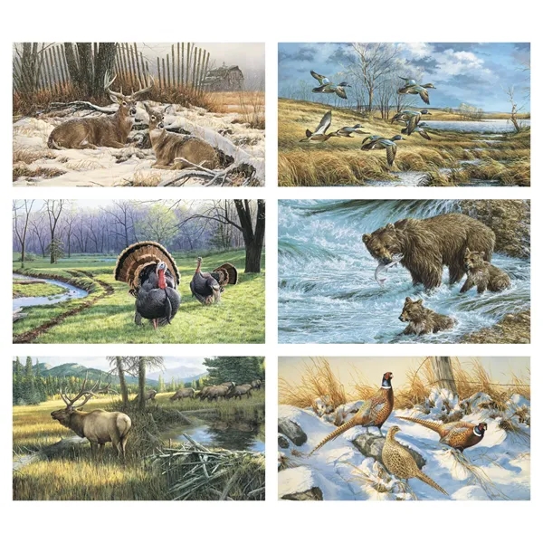 Wildlife Art... from ASI 40480 Koozie Group / Norwood Triumph Calendar