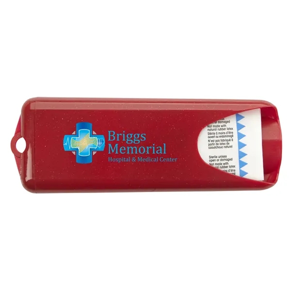Nuvo Bandage Dispenser with Clear Bandages... from ASI 40480 Koozie Group