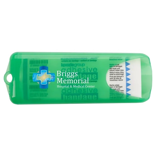 Nuvo Bandage Dispenser with Clear Bandages... from ASI 40480 Koozie Group