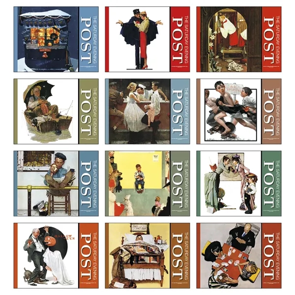 Saturday Evening Post Appointment Calendar - Stapled... from ASI 40480 Koozie Group / HotLine®