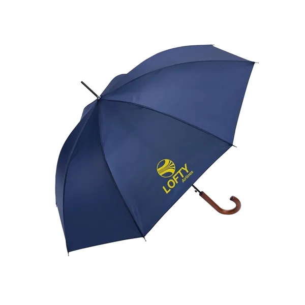 Shed Rain™ 48" Wood-Handled Auto-Open Stick Umbrella... from ASI 40480 Koozie Group