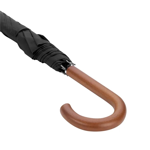 Shed Rain™ 48" Wood-Handled Auto-Open Stick Umbrella... from ASI 40480 Koozie Group