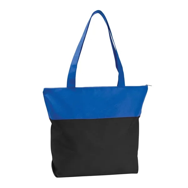 Poly Pro Two-Tone Zippered Tote... from ASI 40480 Koozie Group