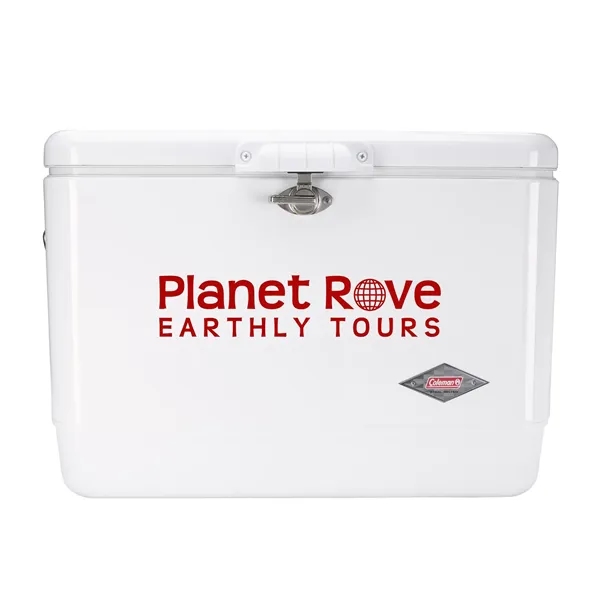 Coleman® 54 Qt. Classic Steel-Belted® Cooler... from ASI 40480 Koozie Group