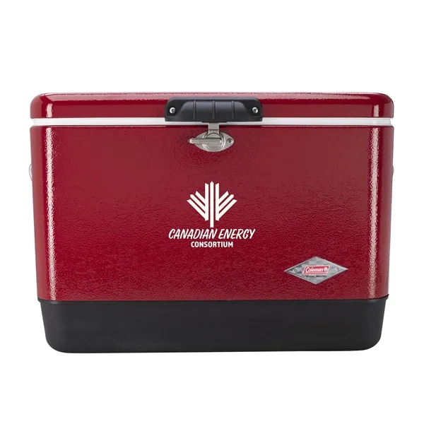 Coleman® 54 Qt. Classic Steel-Belted® Cooler... from ASI 40480 Koozie Group