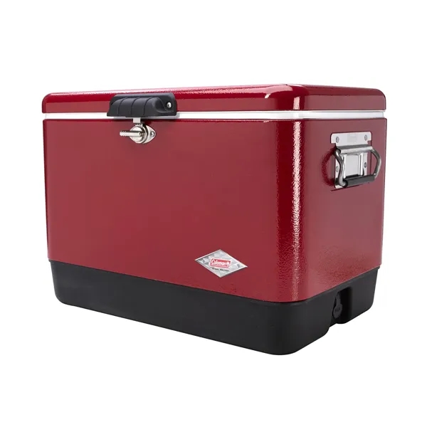 Coleman® 54 Qt. Classic Steel-Belted® Cooler... from ASI 40480 Koozie Group