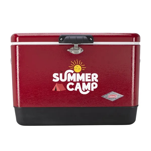 Coleman® 54 Qt. Classic Steel-Belted® Cooler... from ASI 40480 Koozie Group