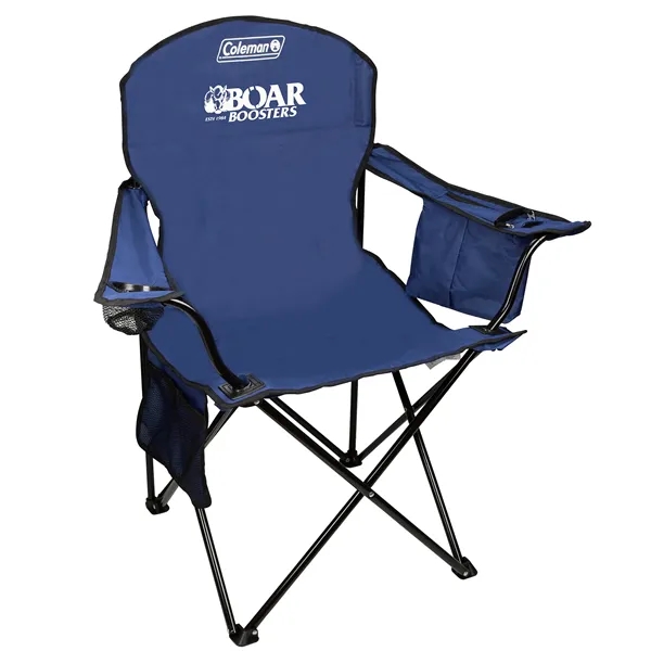 Coleman® Cushioned Cooler Quad Chair... from ASI 40480 Koozie Group