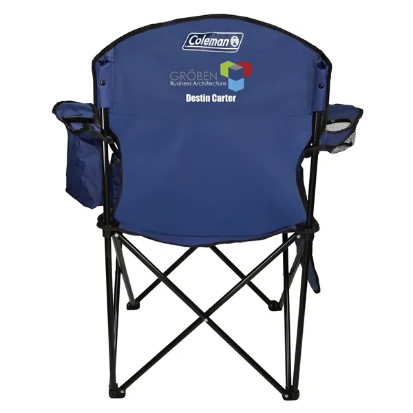 Coleman® Cushioned Cooler Quad Chair... from ASI 40480 Koozie Group