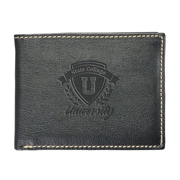Andrew Philips® Contrast Stitch Billfold Wallet... from ASI 40480 Koozie Group
