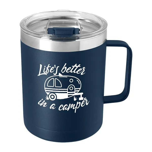The Viking Collection® Stainless Steel Camp Mug - 14 oz.... from ASI 40480 Koozie Group