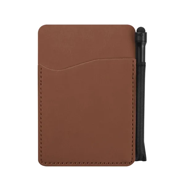 Executive Cell Phone Wallet with Pen... from ASI 40480 Koozie Group
