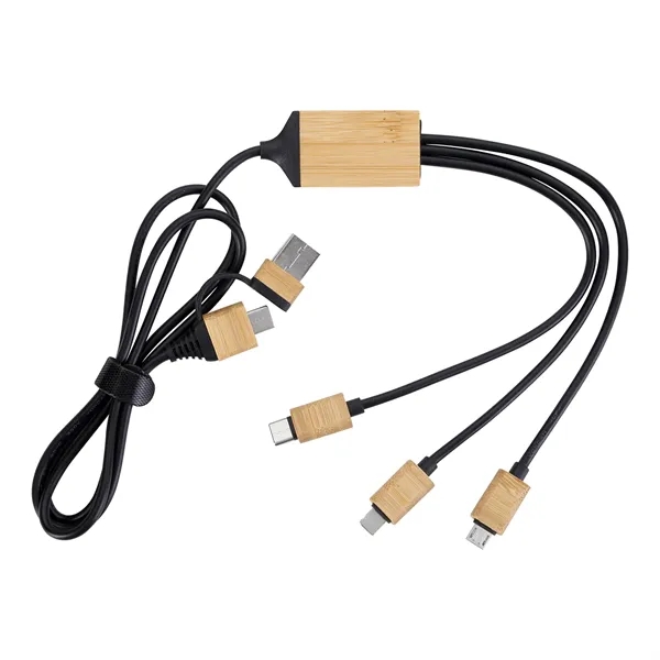 BambooTunes 5-in-1 Charging Cable... from ASI 40480 Koozie Group