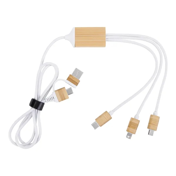 BambooTunes 5-in-1 Charging Cable... from ASI 40480 Koozie Group
